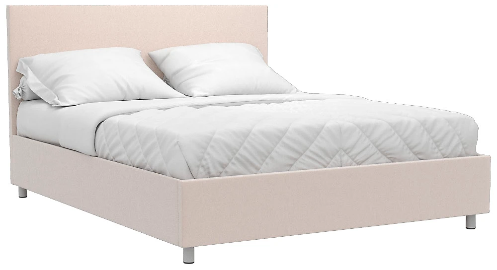 одноместная кровать Белла 160х200 с ламелями Плюш Милк