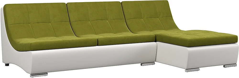  угловой диван с оттоманкой Монреаль-1 Свамп